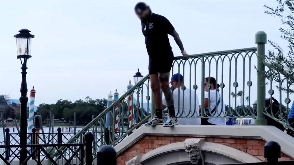 Man jumps into EPCOT lagoon for 'a bet'